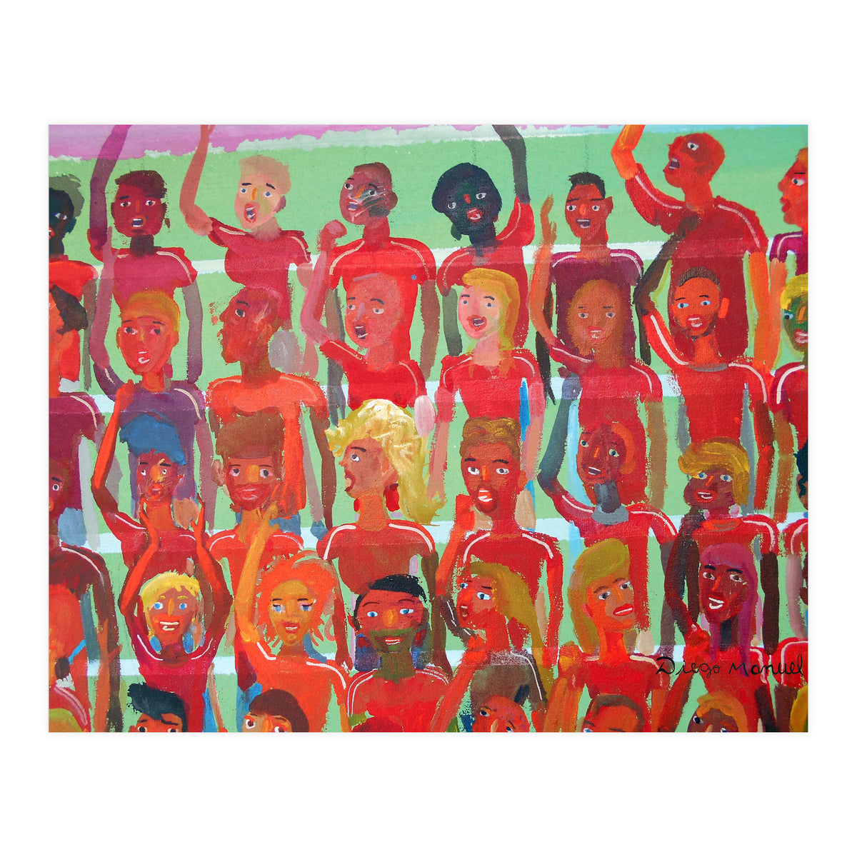 Hichada Roja Detalle 5 (Print Only)