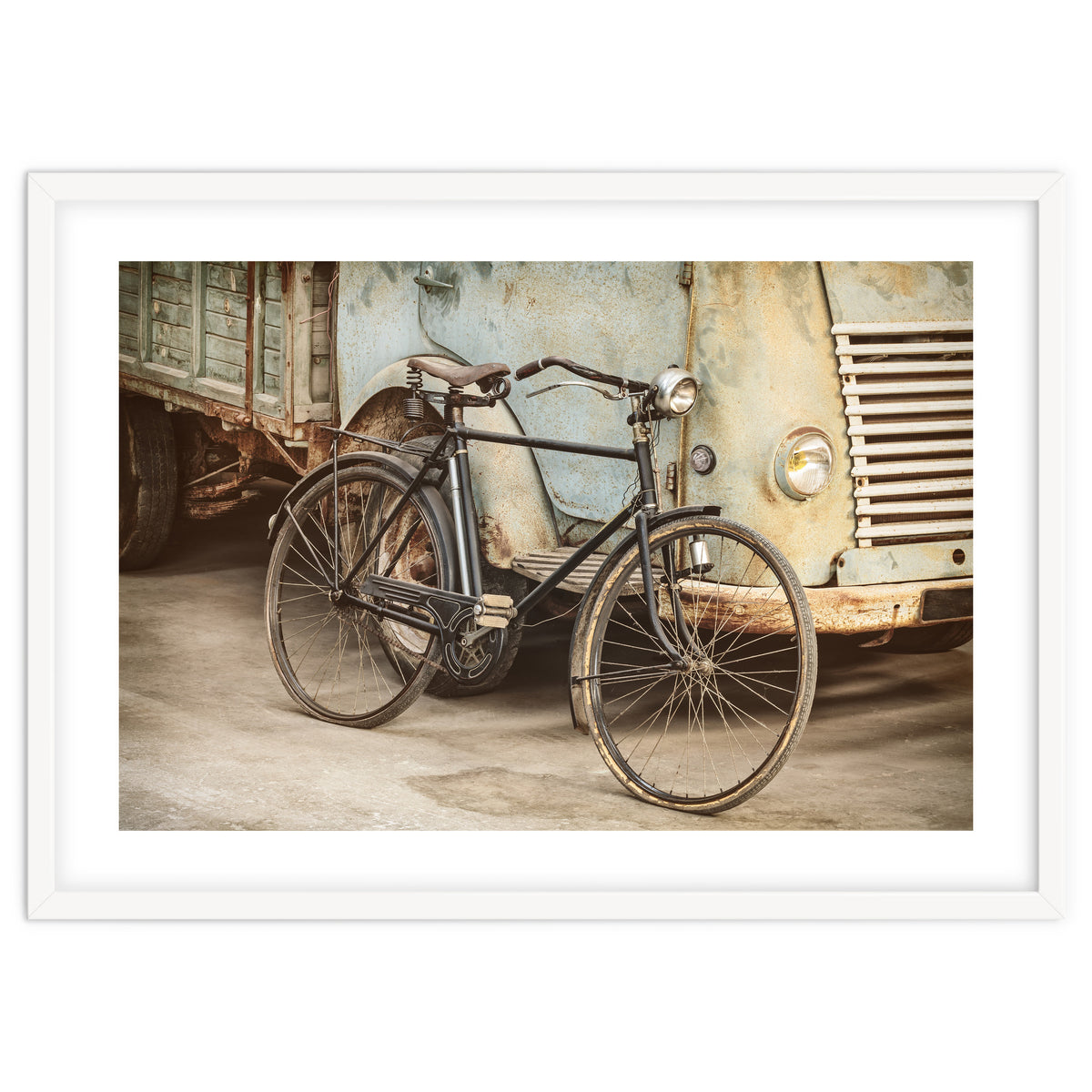 The Bicycle in the old Factory