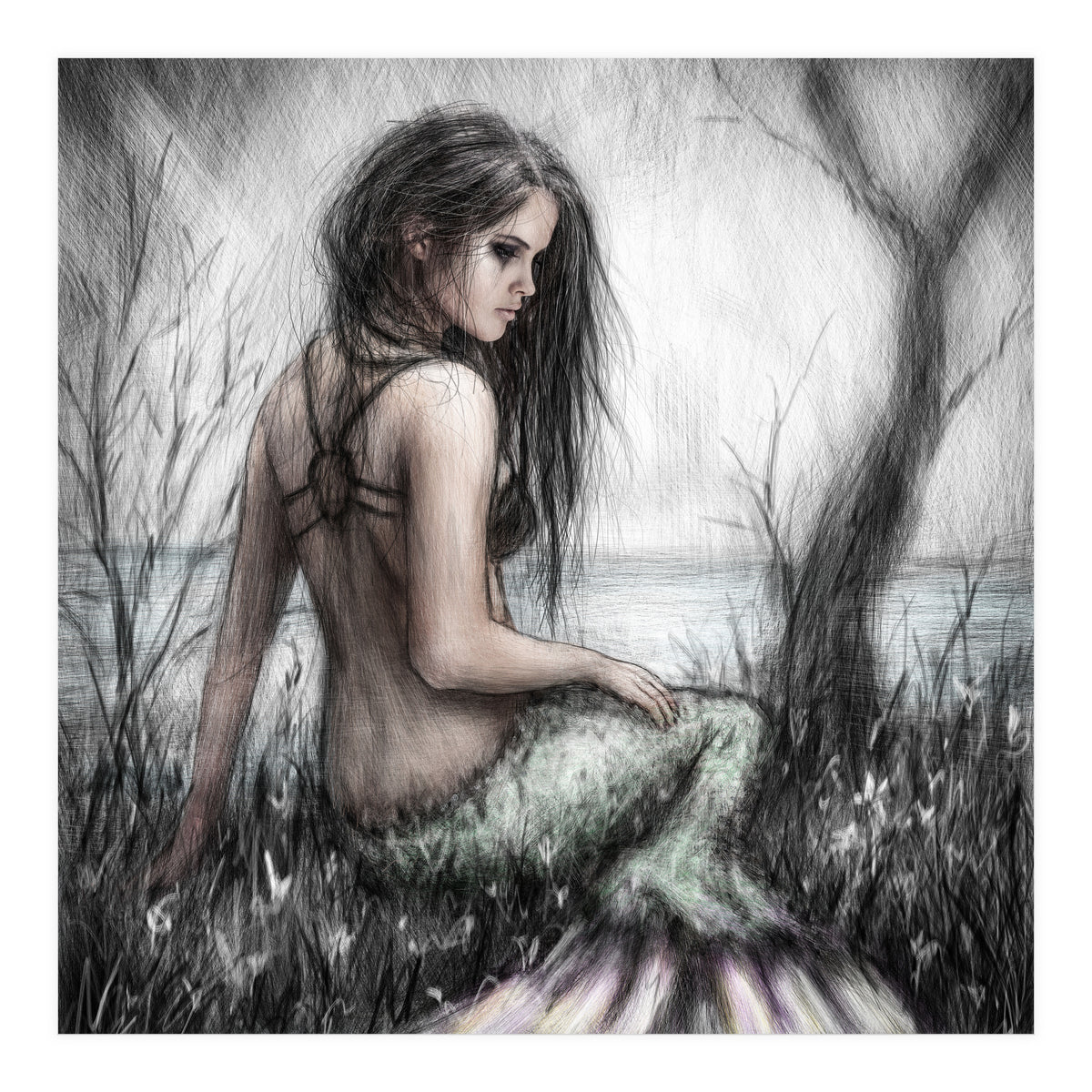 Mermaid's Rest (Print Only)