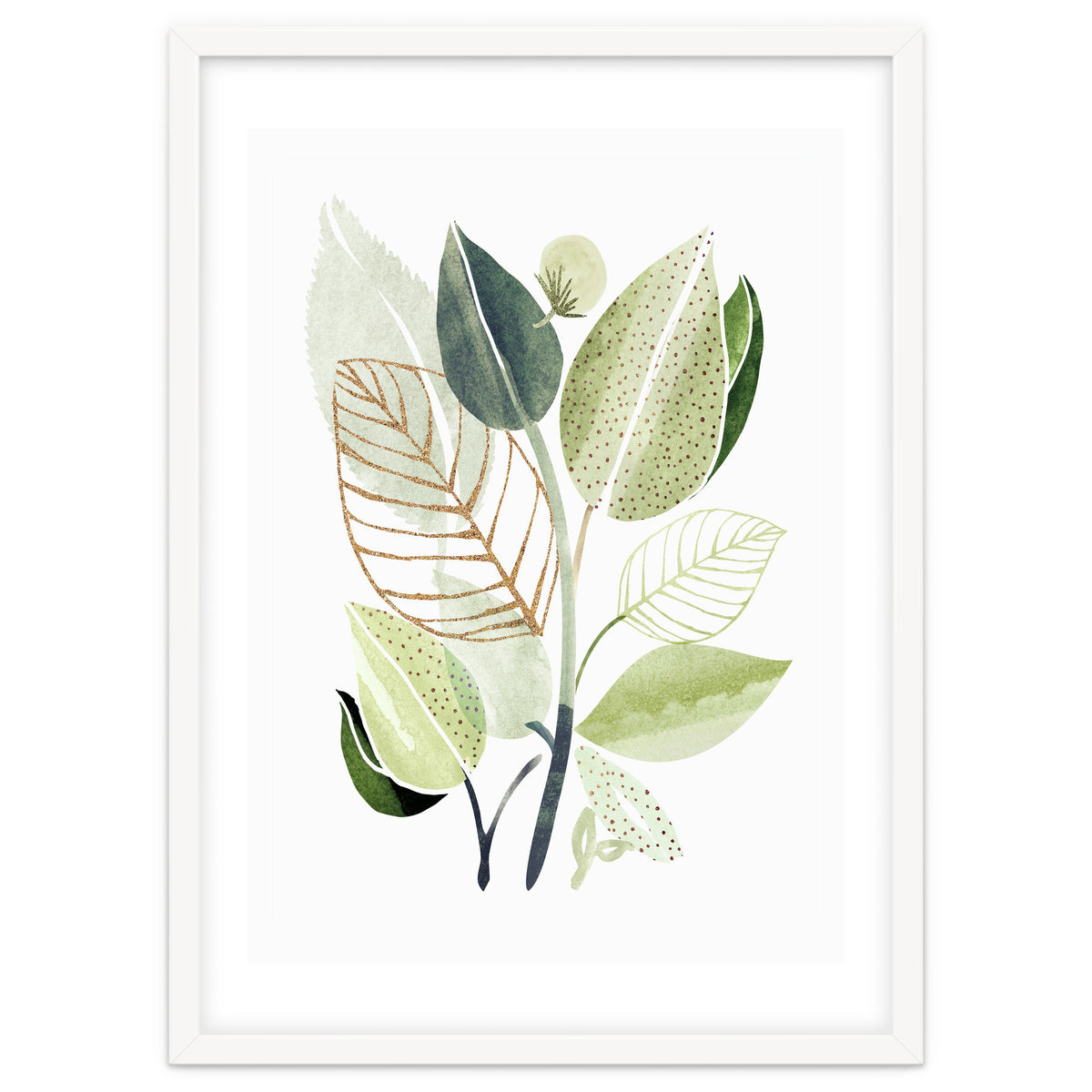 Spring Botanical Collage