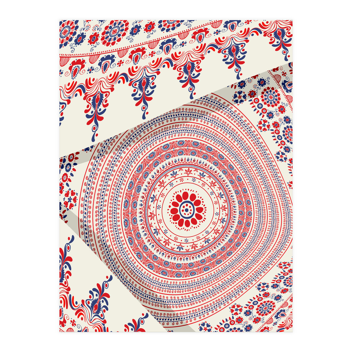 Romanian embroidery background 35 (Print Only)