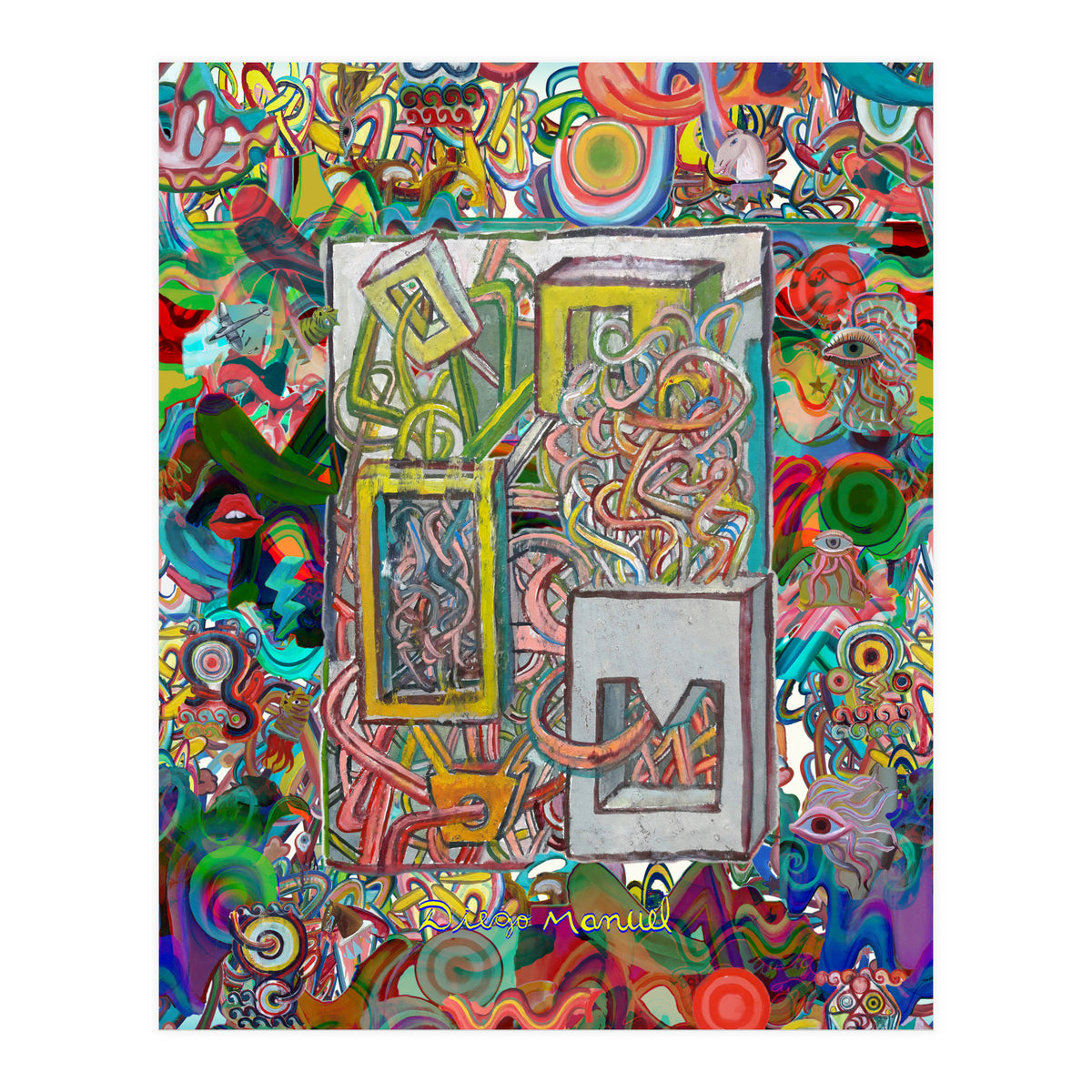 Graffitis 2021 Tapiz 9 (Print Only)