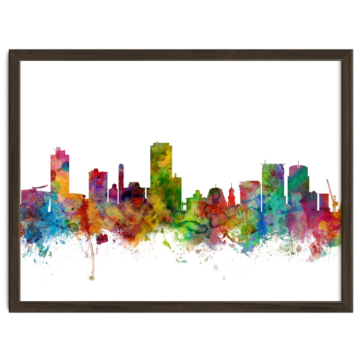 Wellington New Zealand Skyline