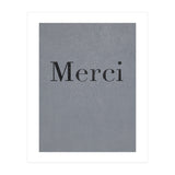 Merci, Dark Grey (Print Only) thumbnail