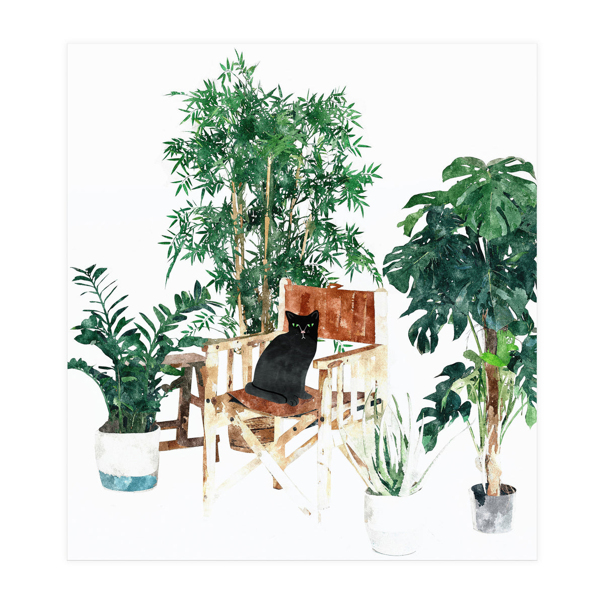 Boho Kitty (Print Only)