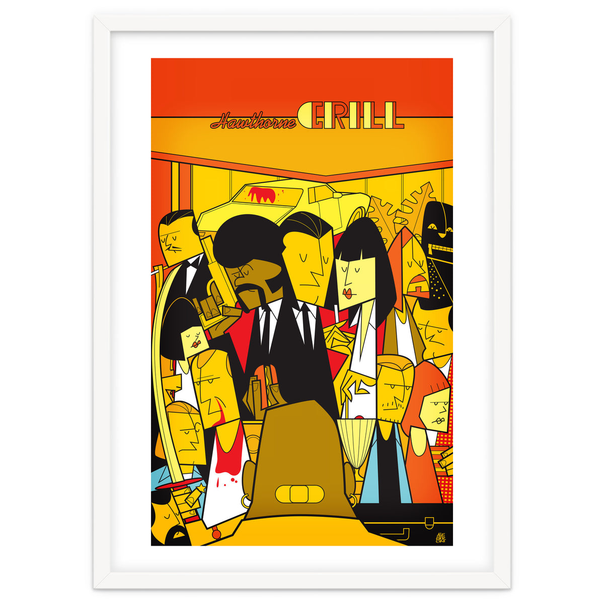 Pulp Fiction Alternative Movie Poster