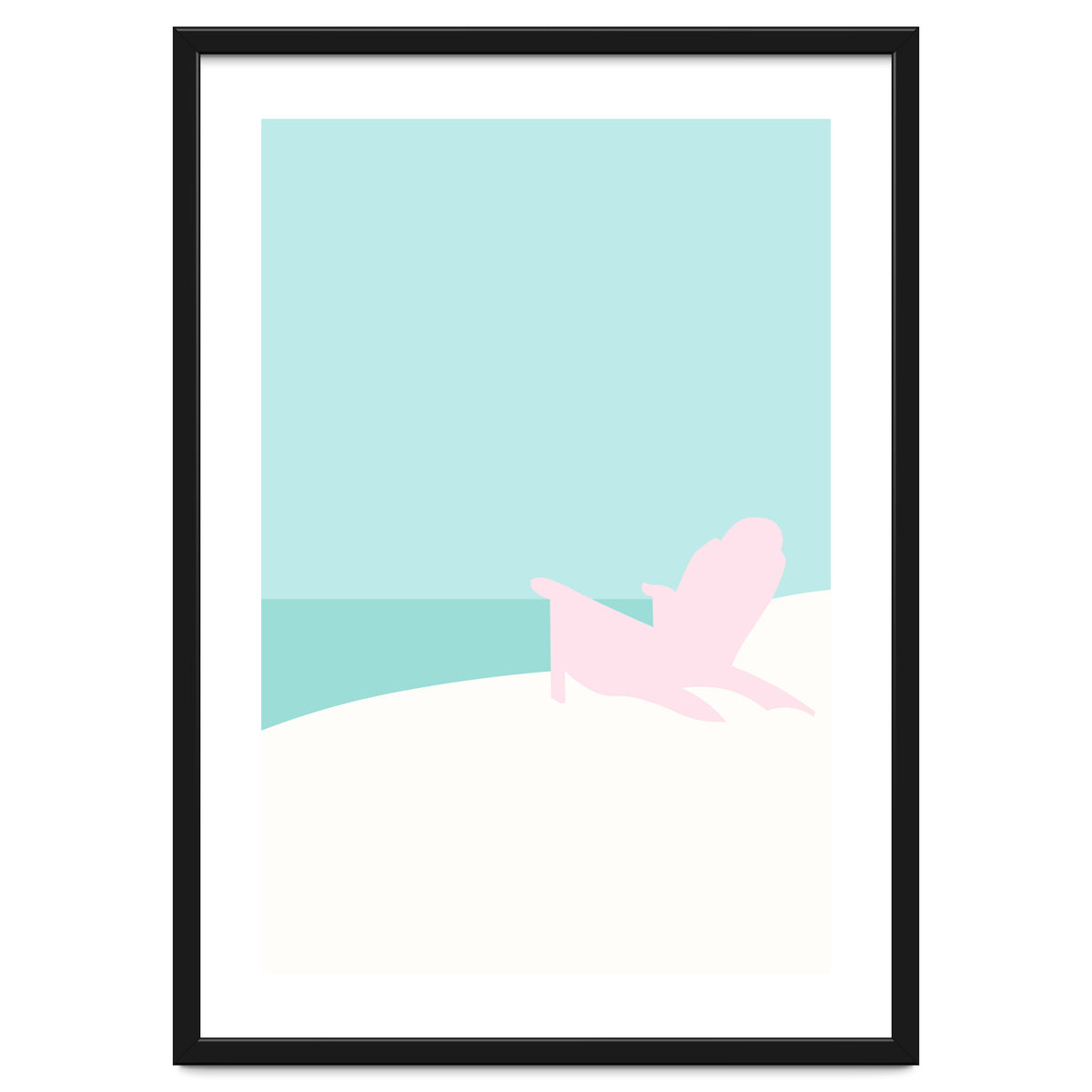 Minimal Beach Chair - Turquoise Coast