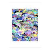 Lavender Soul Garden, Botanical Jungle Bohemian Nature Illustration, Plants Forest PaintingGarden (Print Only) thumbnail