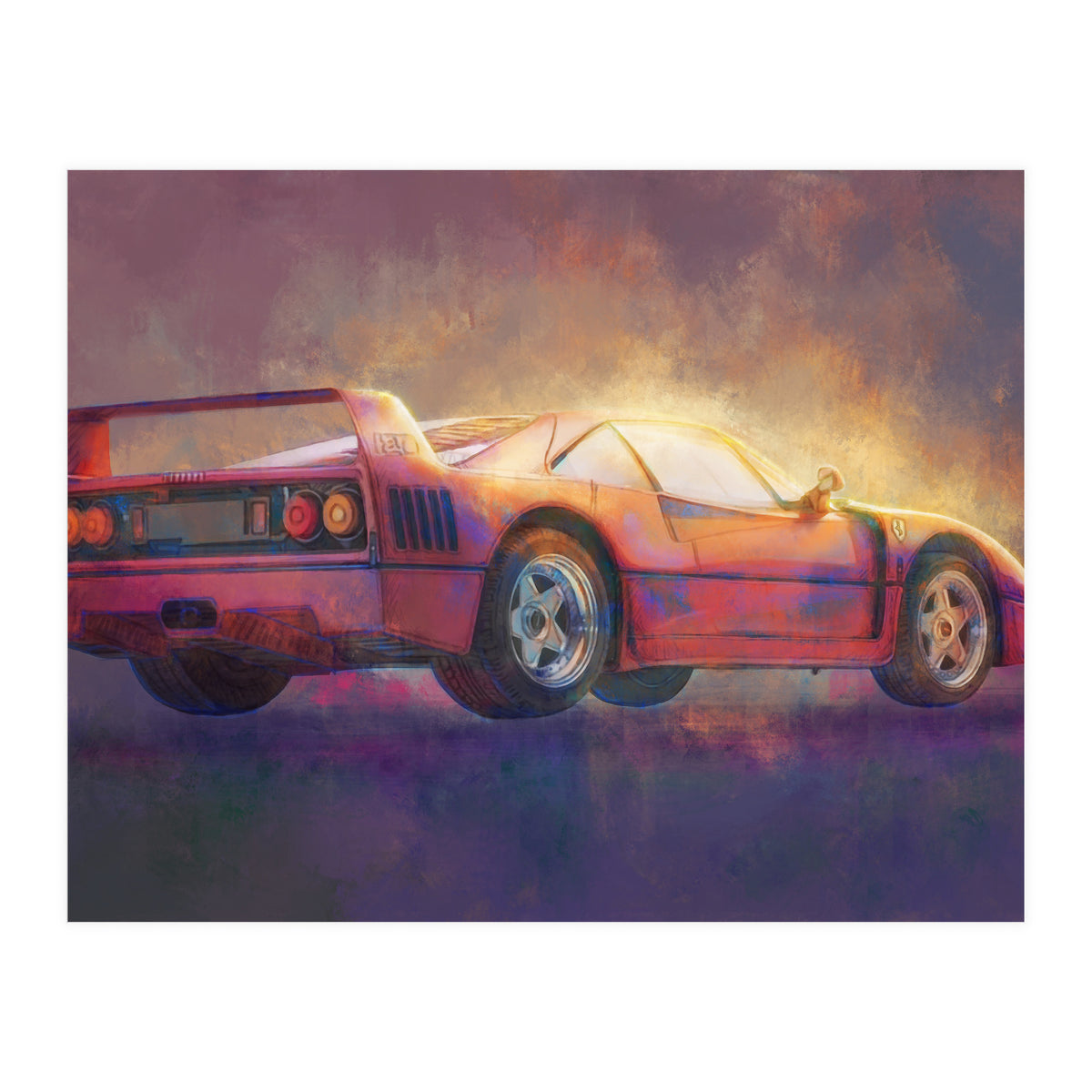 Ferrari F40 (Print Only)