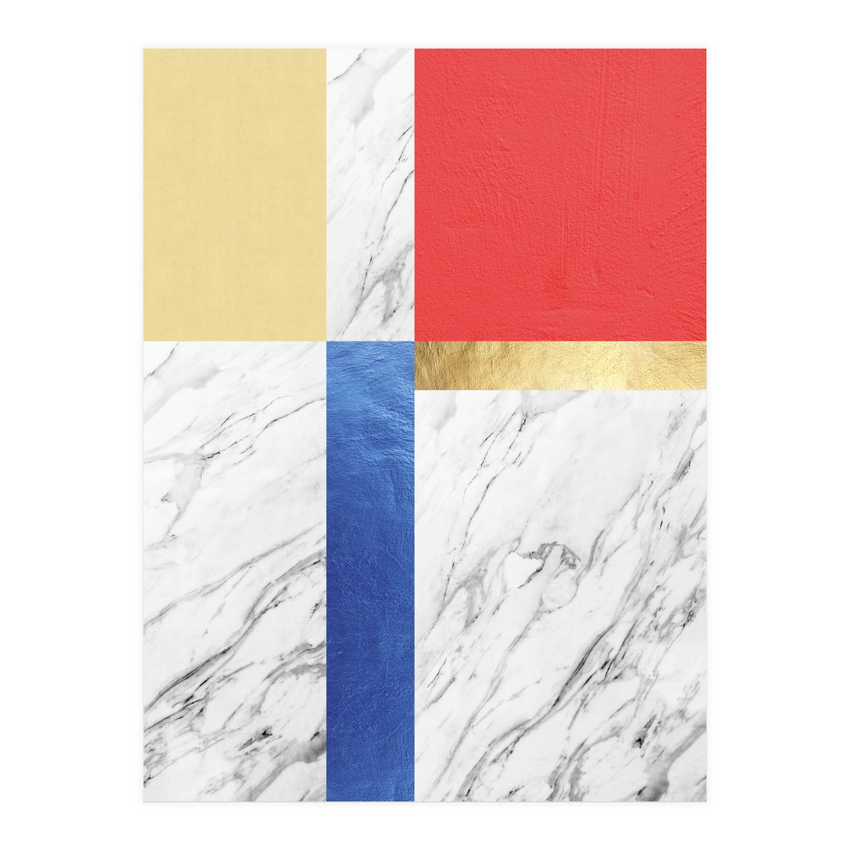 Geometric and golden VII (Print Only)