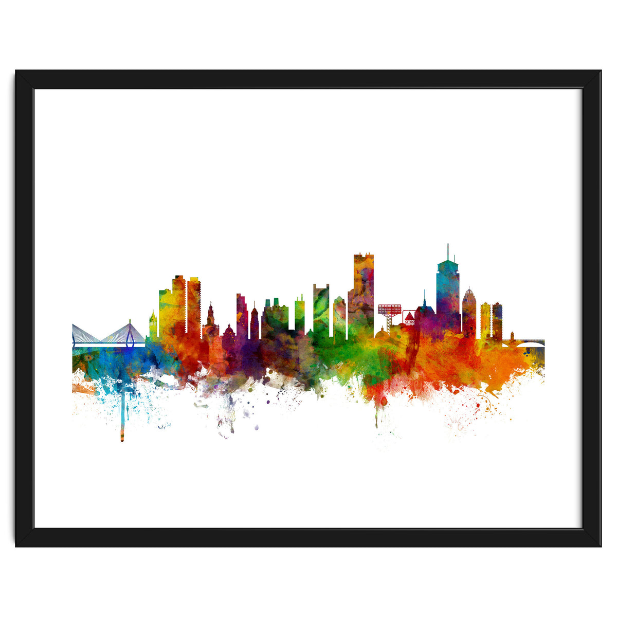 Boston Massachusetts Skyline