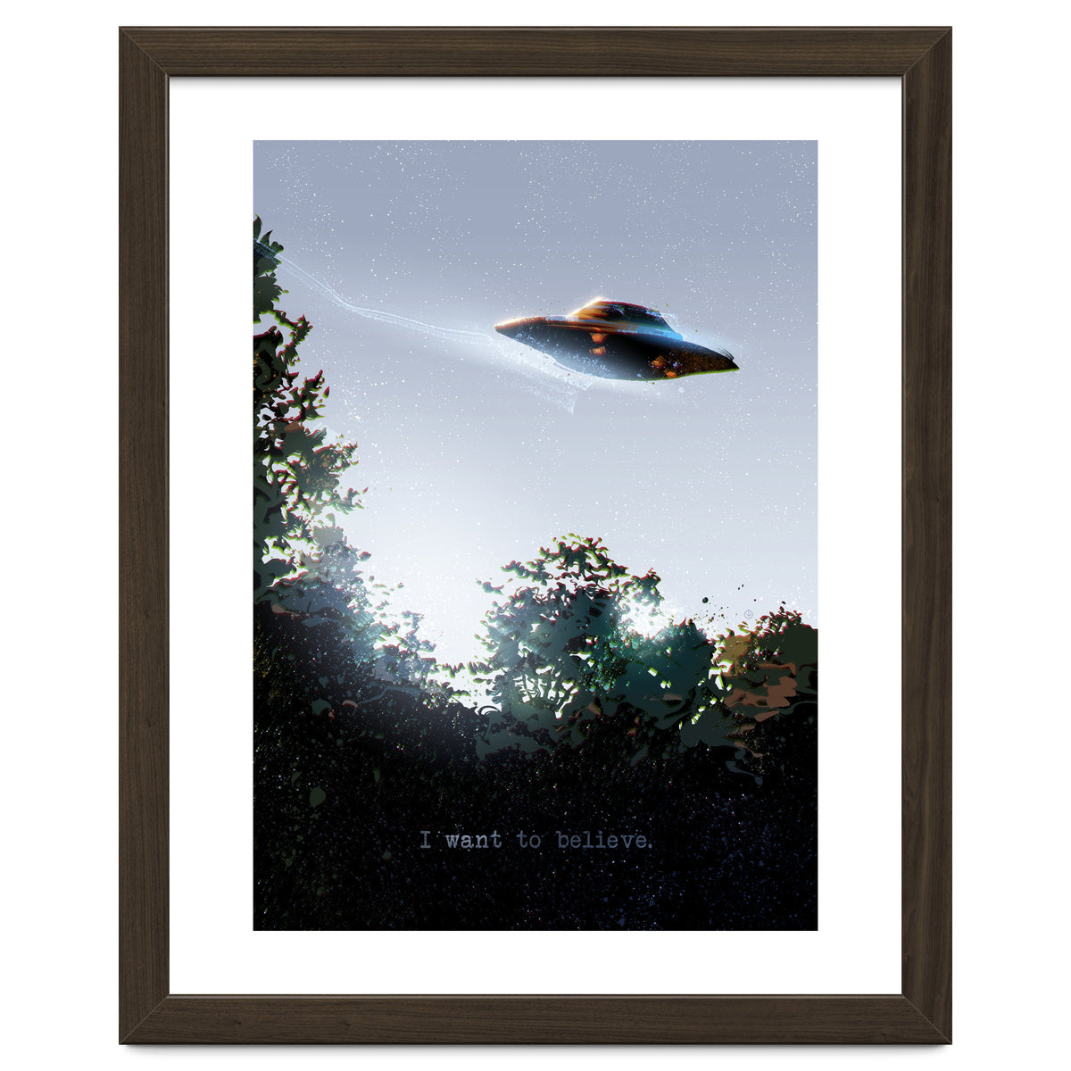 I Want To Believe Displate