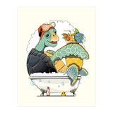 Turtle in the Bathtub (Print Only) thumbnail