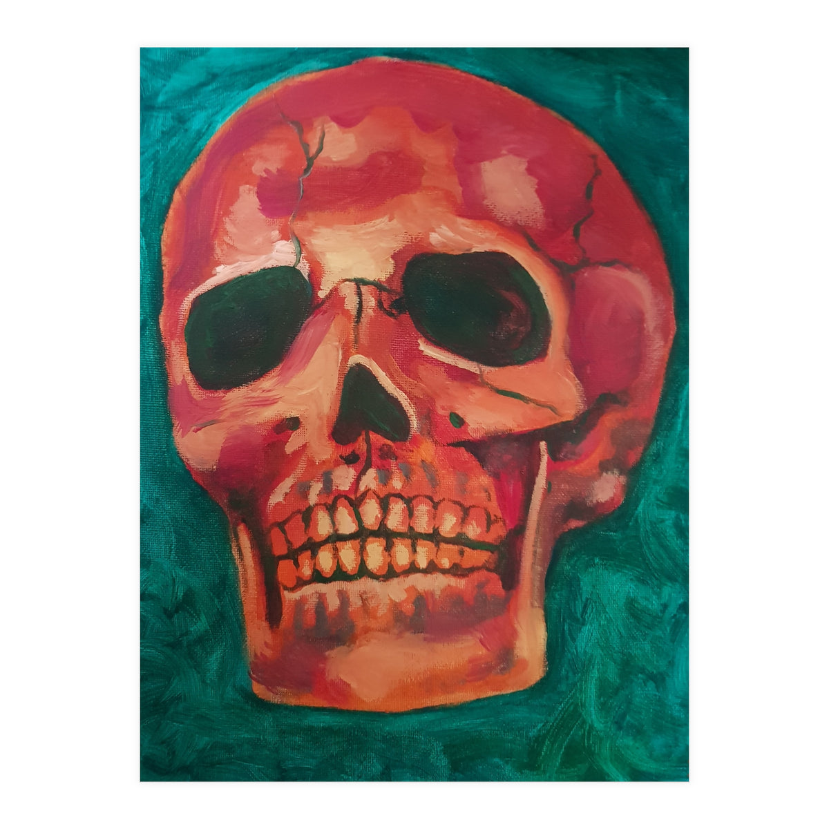 evil skull (Print Only)