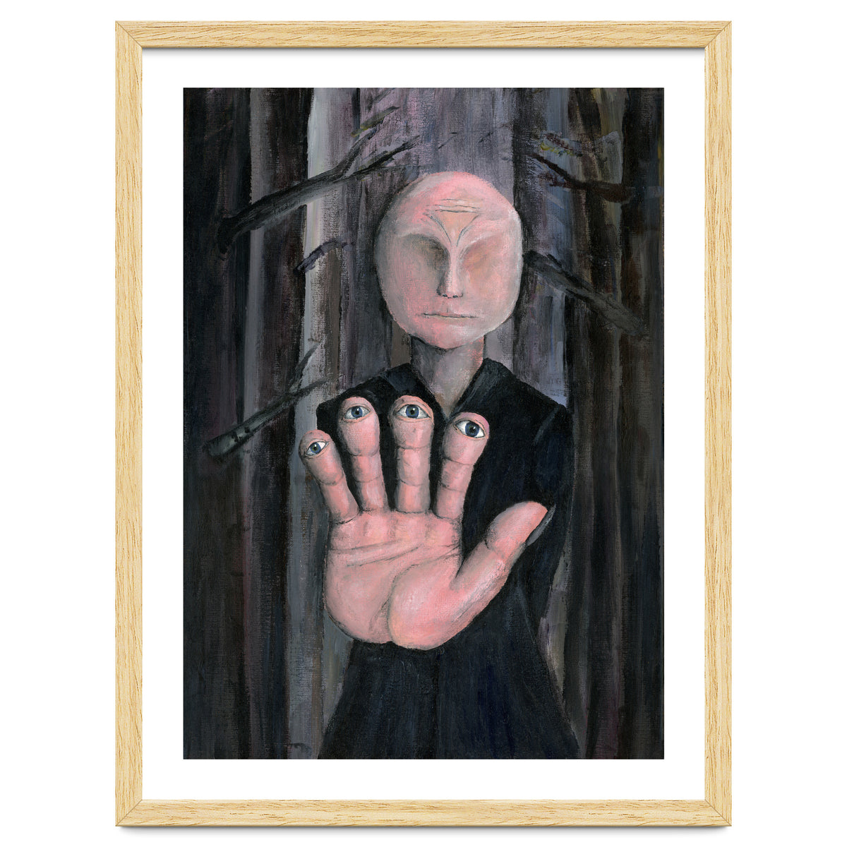 The blind seer
