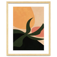 Abstract Boho Modern Plant