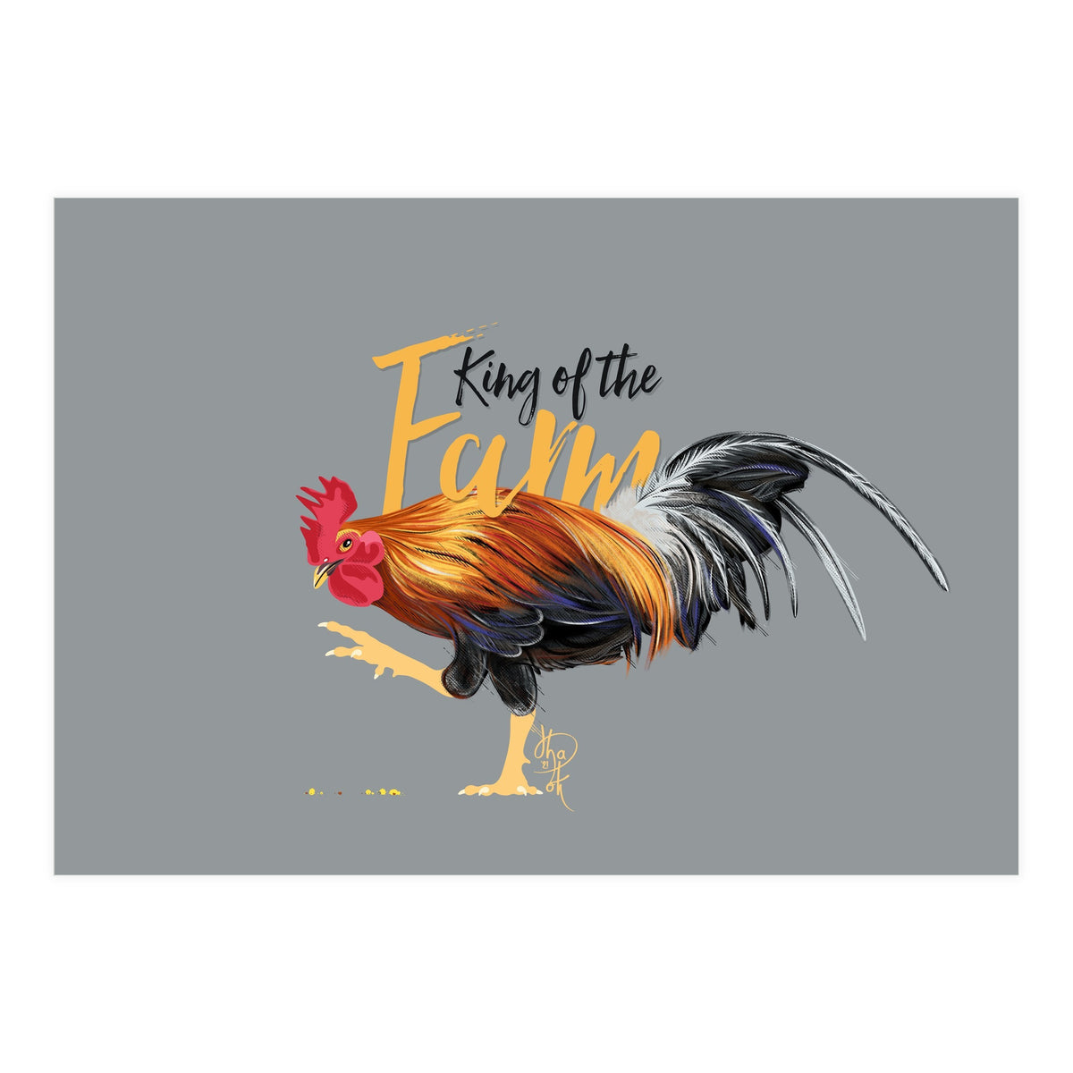 King Of The Farm 1 (Print Only)