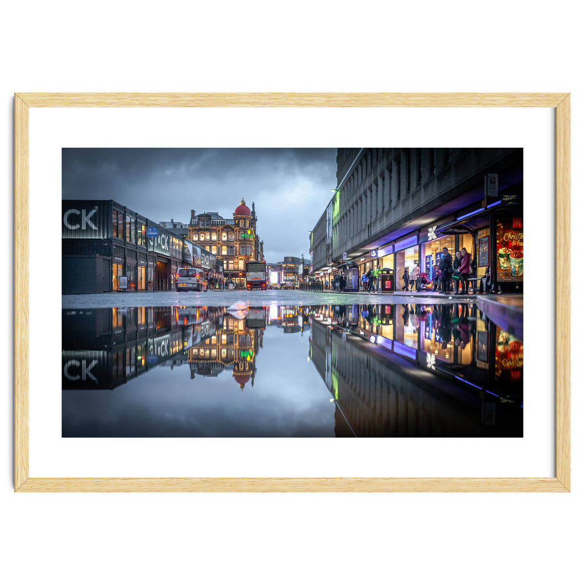 City reflection Newcastle upon tyne