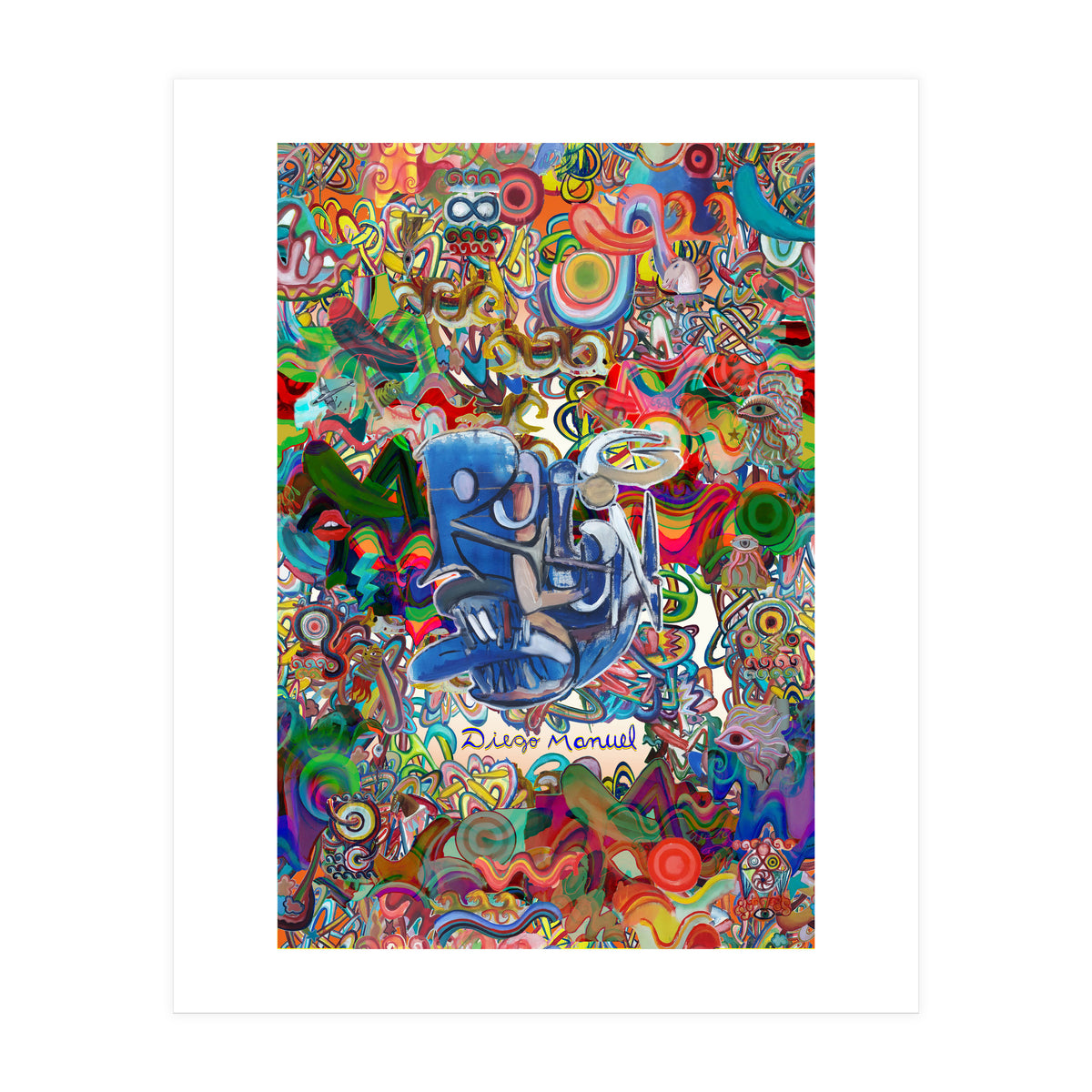 Graffitis 2021 Tapiz 17 (Print Only)