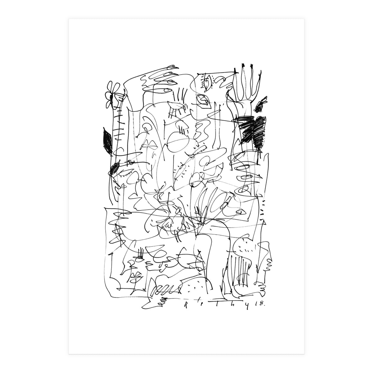 Scouts - b&w (Print Only)