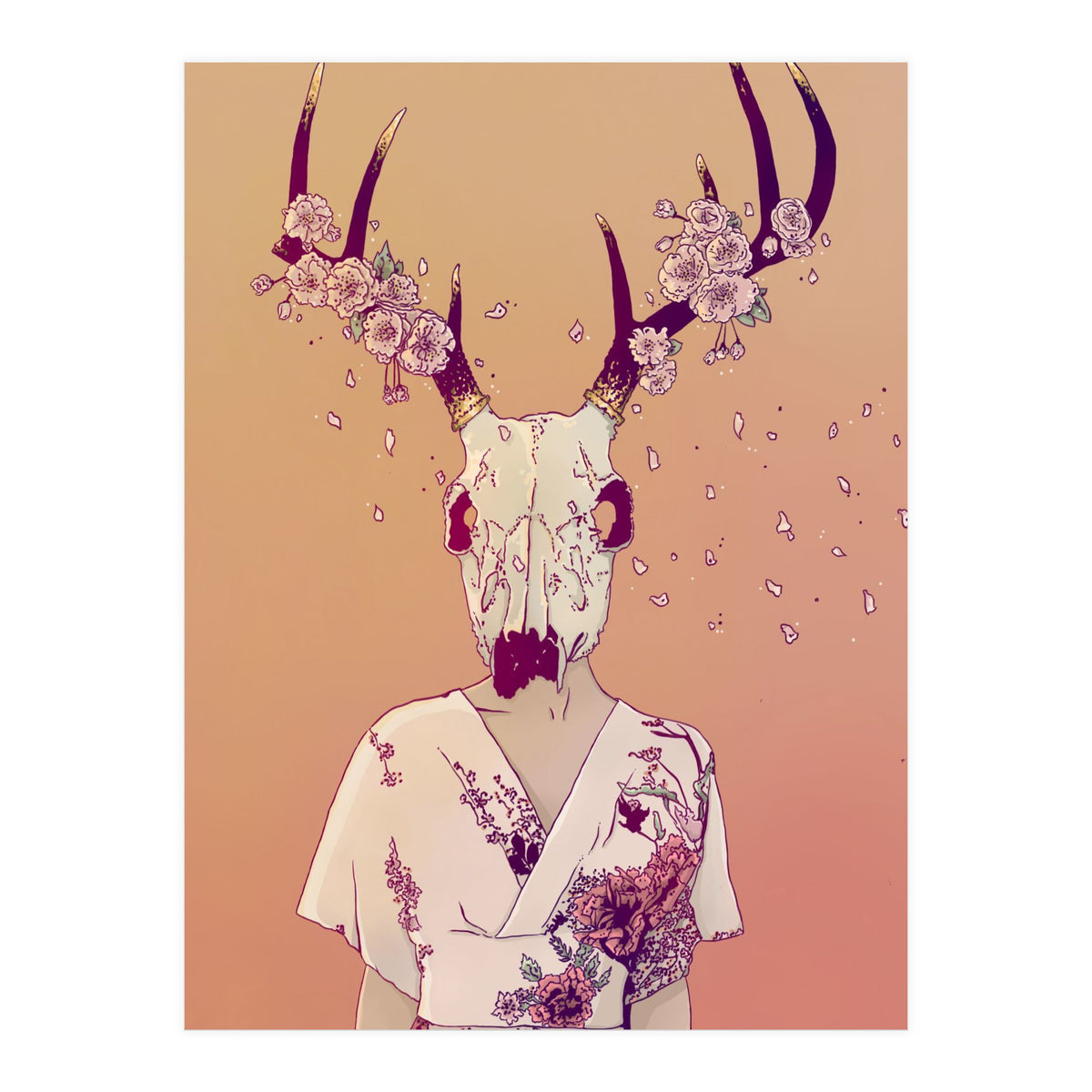 Sakura Lady (Print Only)