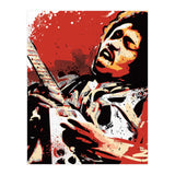 Jimi Hendrix pop art poster (Print Only) thumbnail