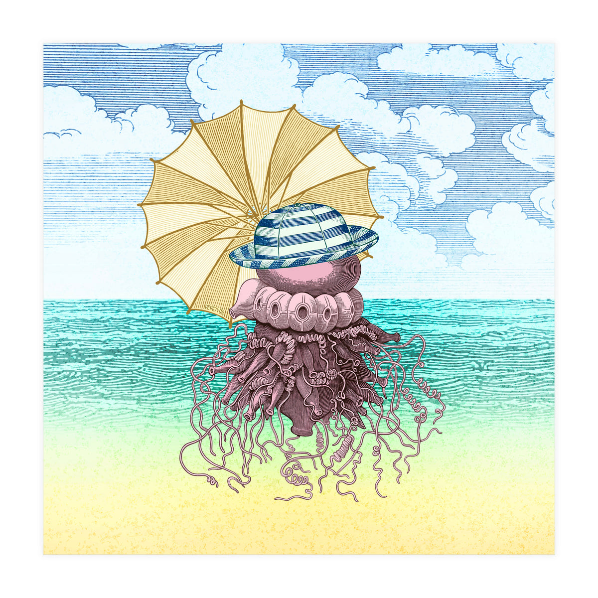 Summer Promenade (Print Only)