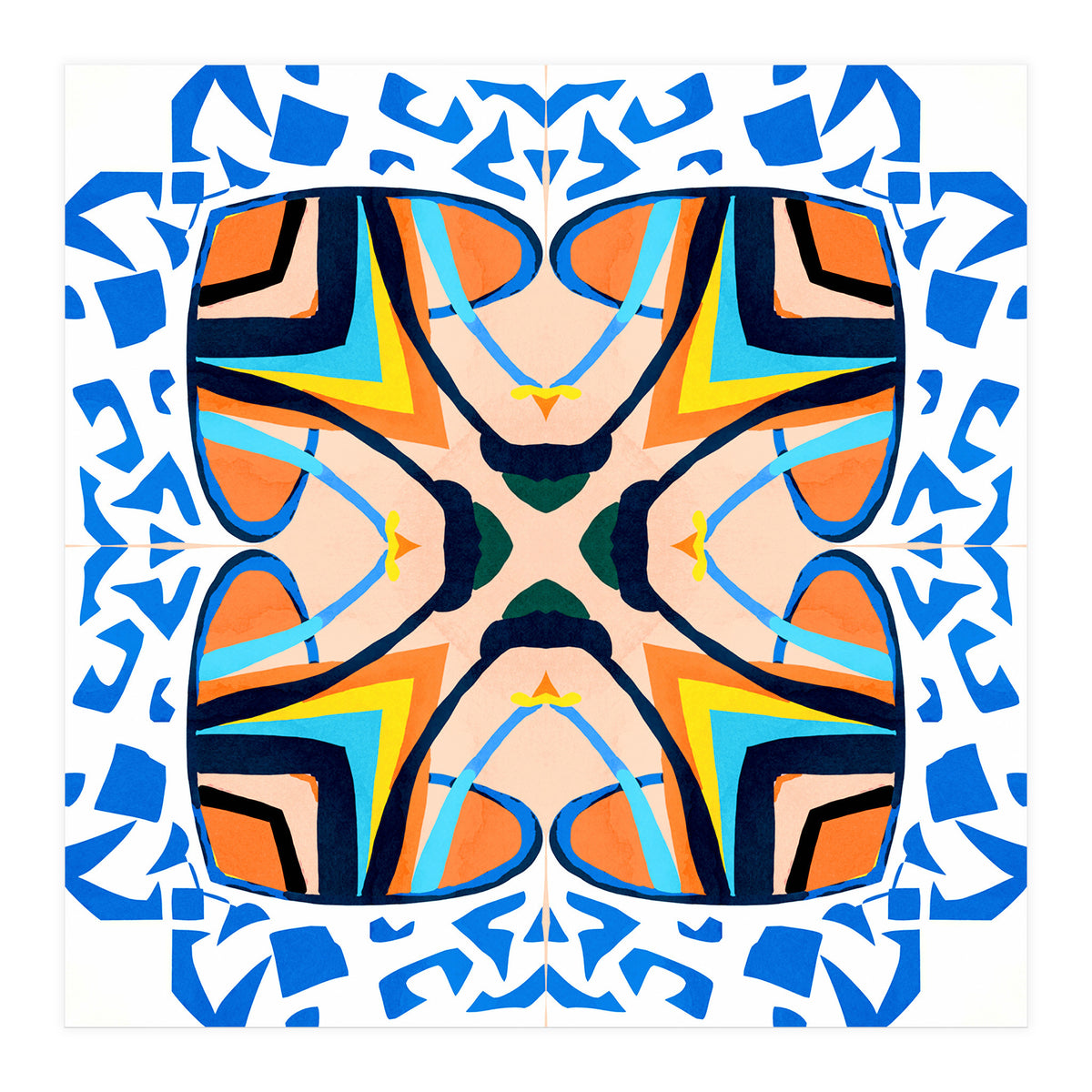 Mediterranean Tile (Print Only)