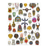 Masks Of The World (Print Only) thumbnail