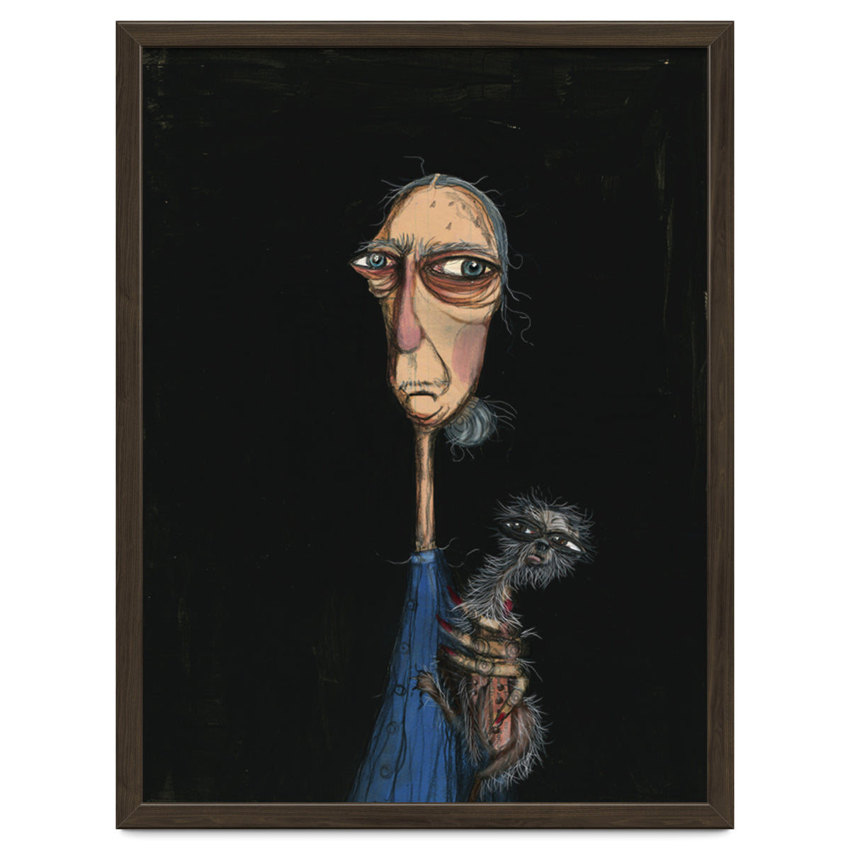 Woman Holding A Chihuahua