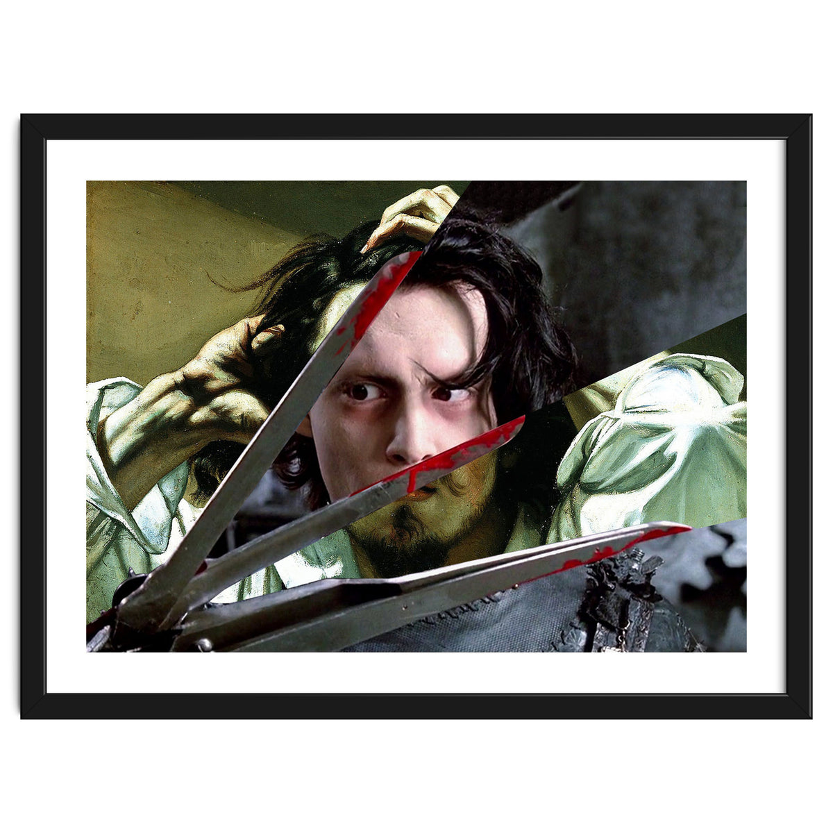 Courbet's The Desperate Man And Edward Scissorhands