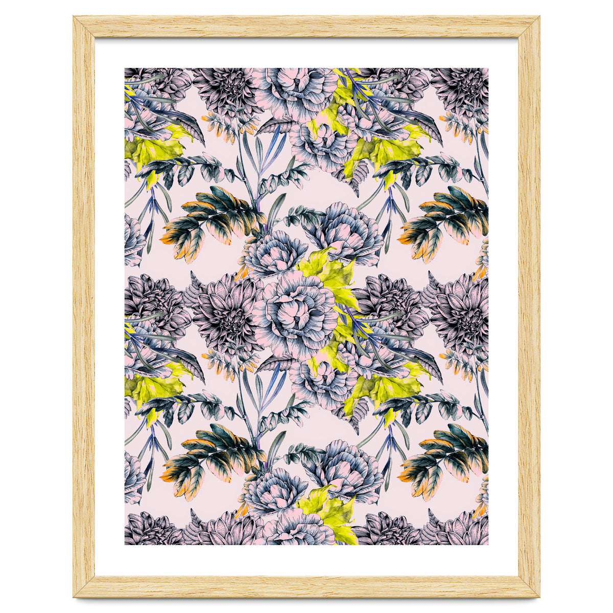 Flowering blooming in pink