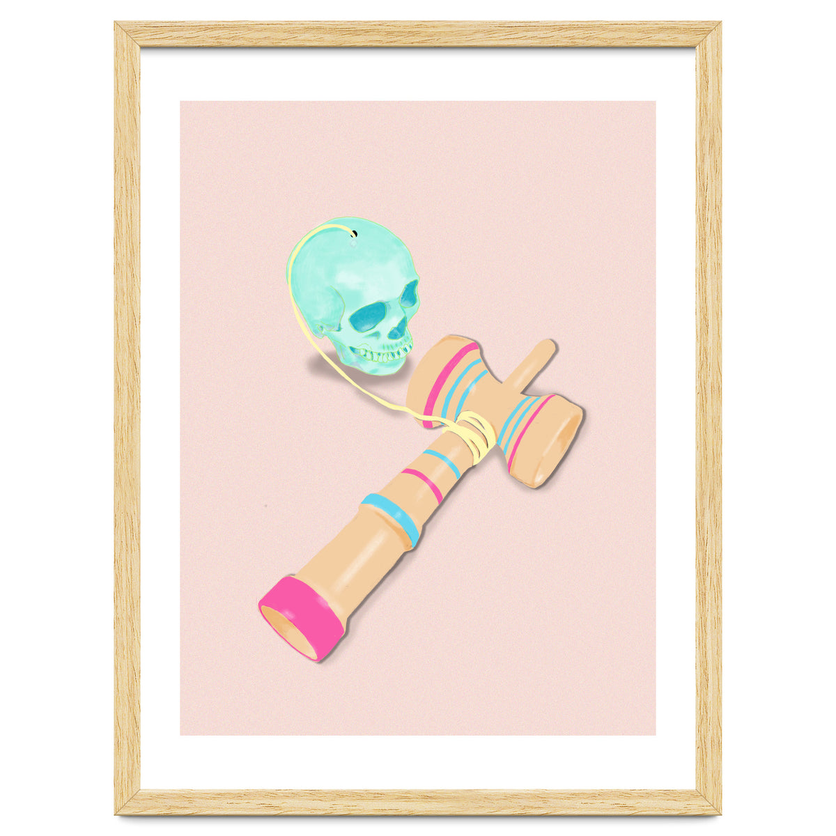 Skull kendama