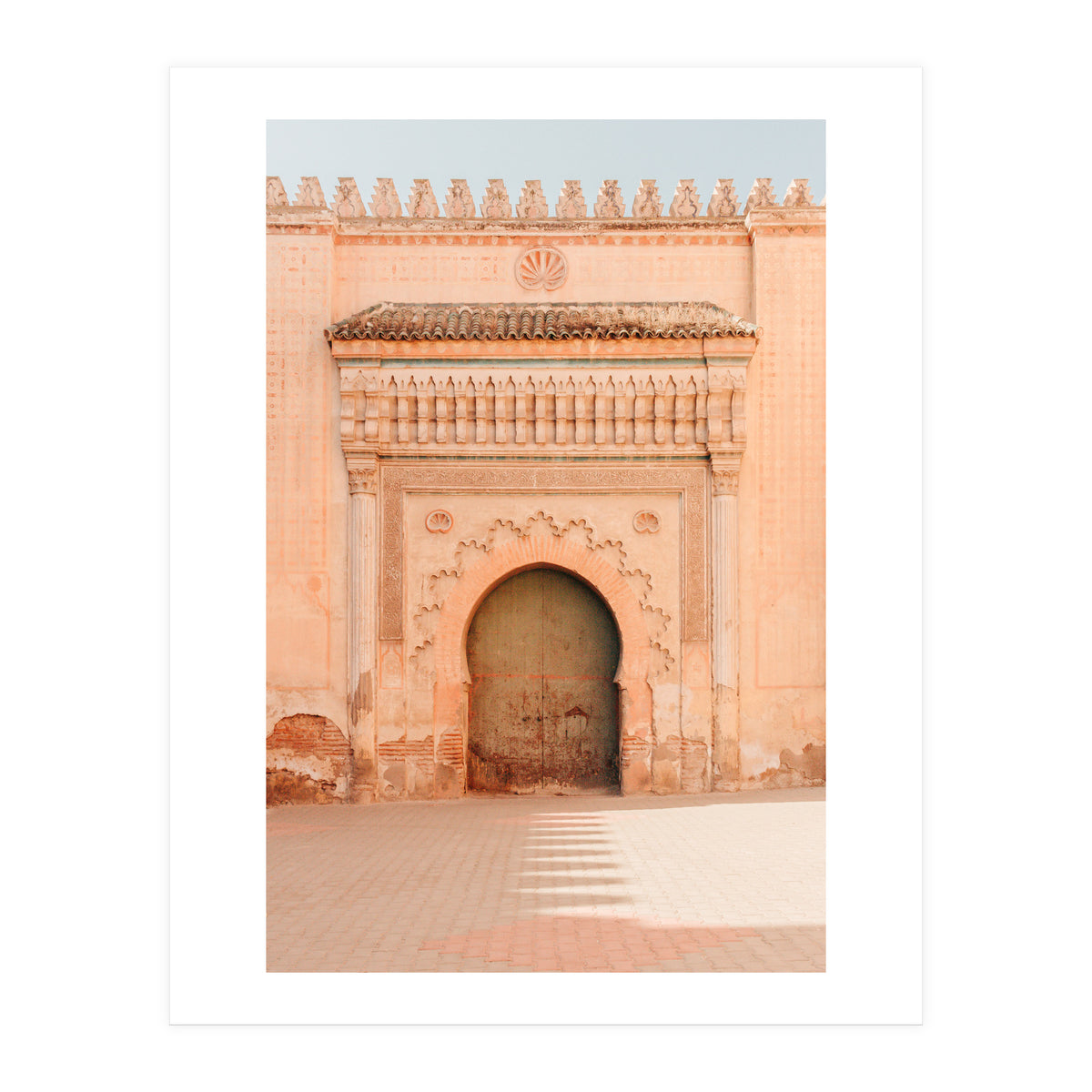 Grand Moroccan Door Marrakech (Print Only)