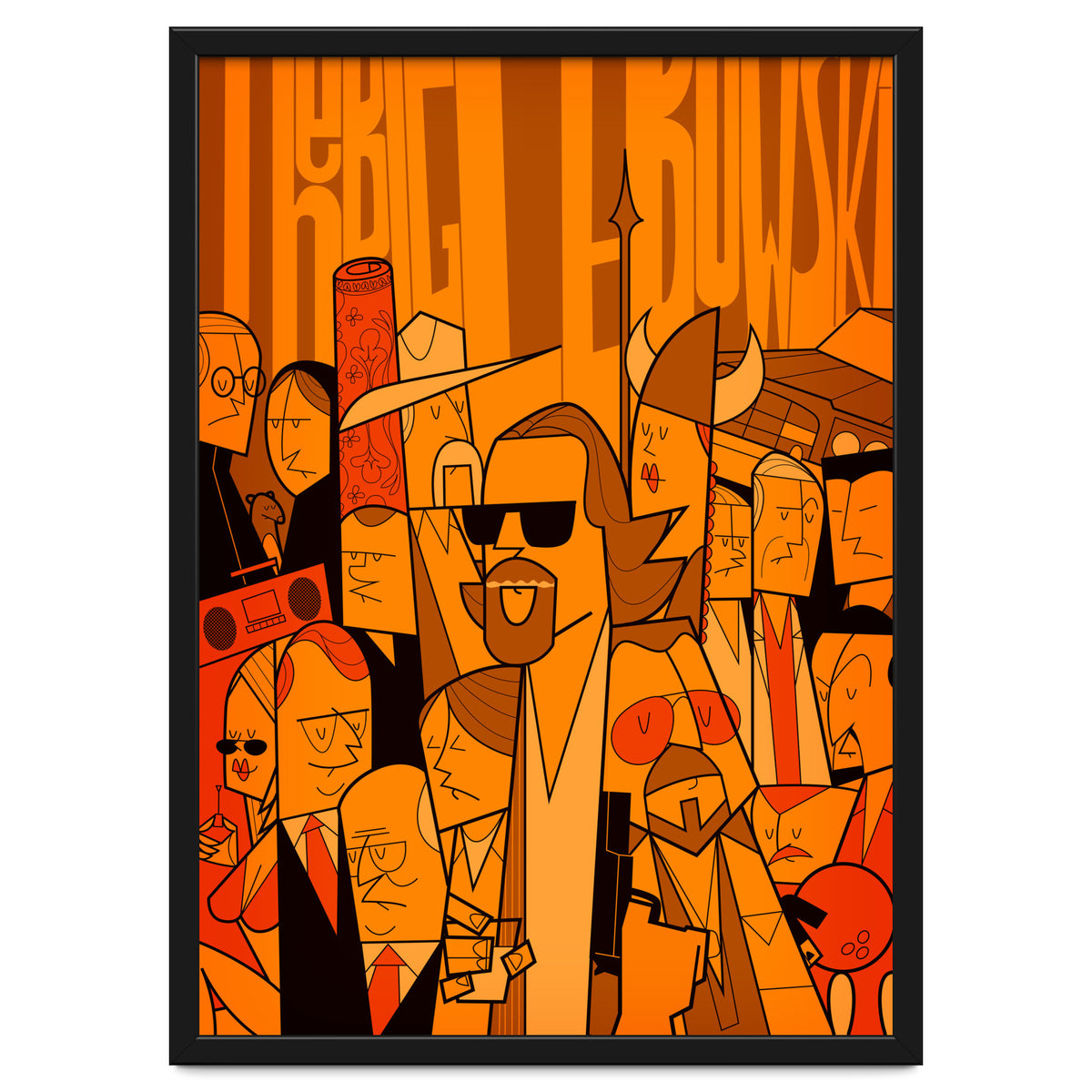 The Big Lebowski Alternative Movie Poster