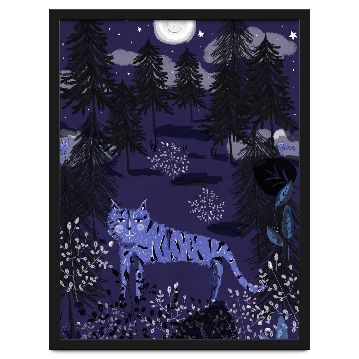 Night tigers  hide and seek