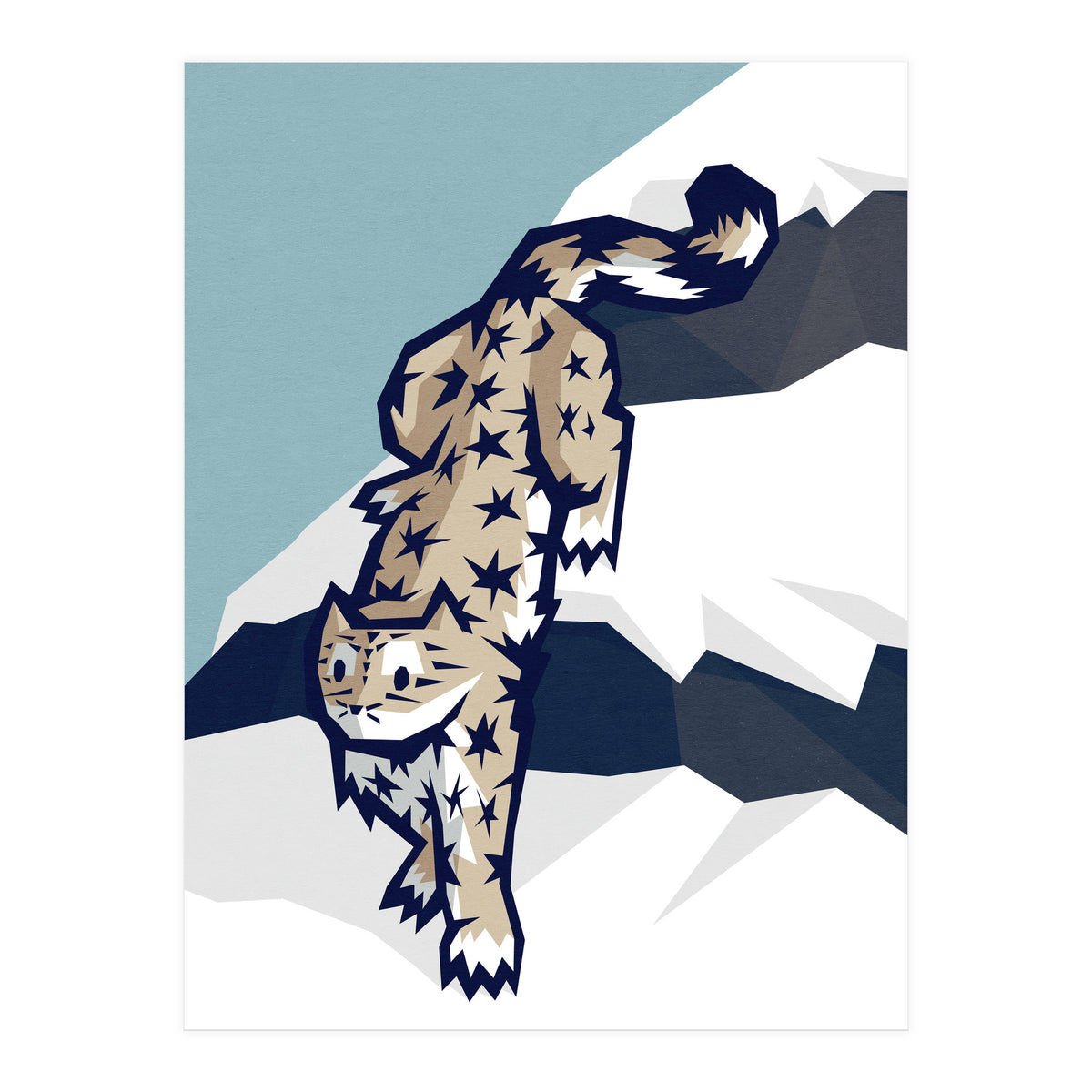 Snow leopard (Print Only)