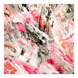 Candy Modern Pink Salmon Black Grey Acrylic Brushstrokes (Print Only) thumbnail