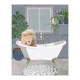Leo Lion takes a bath (Print Only) thumbnail