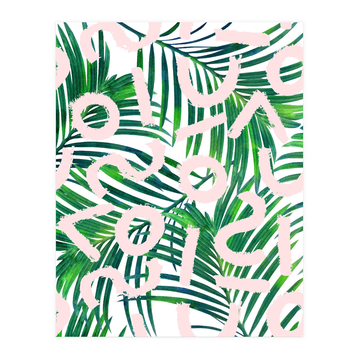 Palm + Pastel (Print Only)