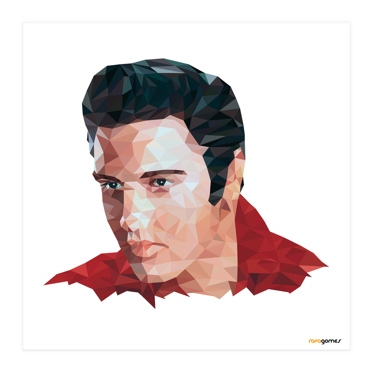 Elvis Low Poly (Print Only)