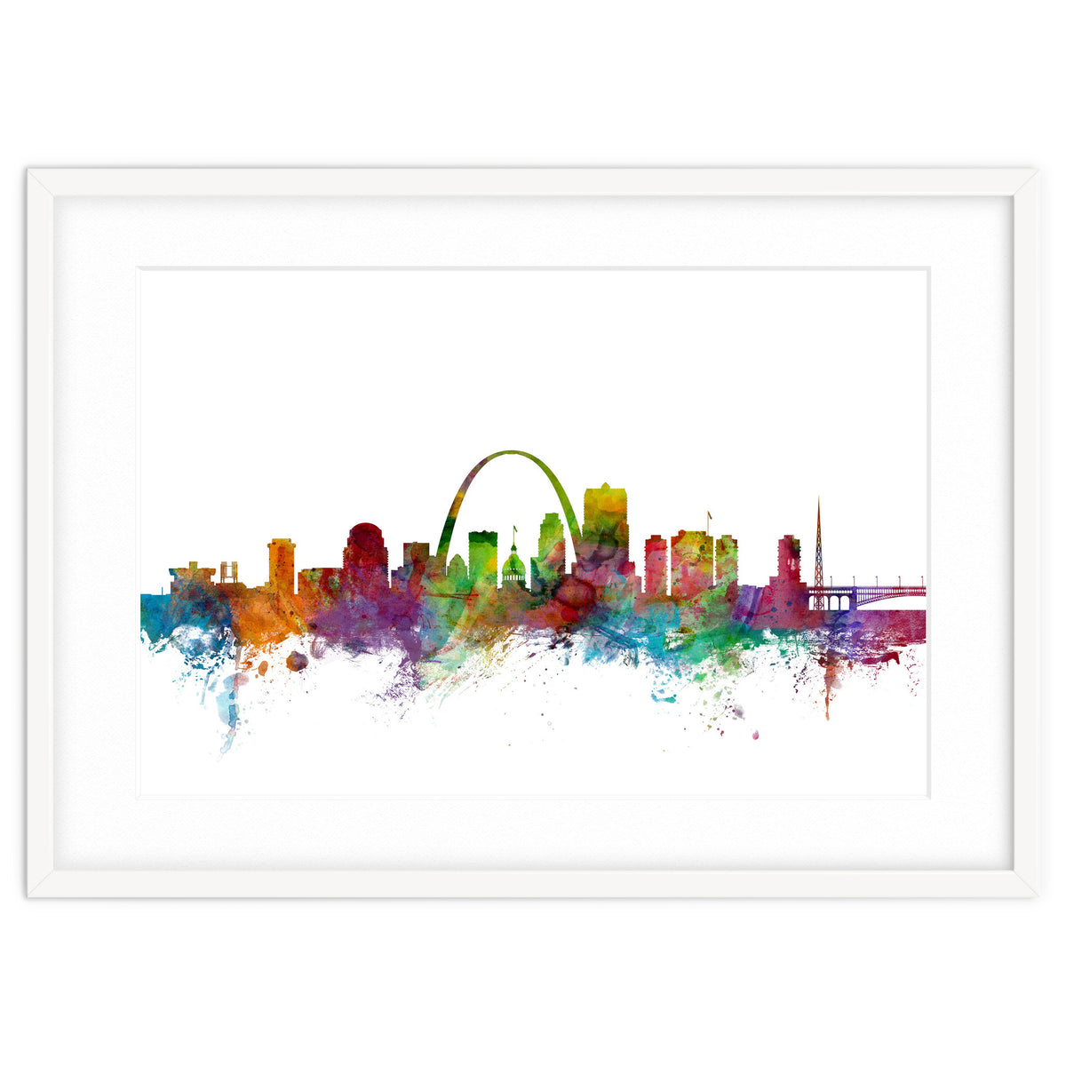St Louis Missouri Skyline
