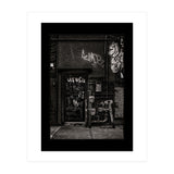 Alleyway Pipes No 4 with Border (Print Only) thumbnail