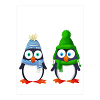 Winter Penguins (Print Only)