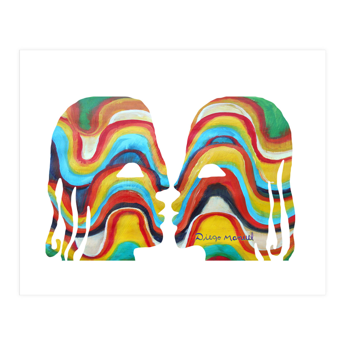 Abstracto Pop Nuevo 7  (Print Only)