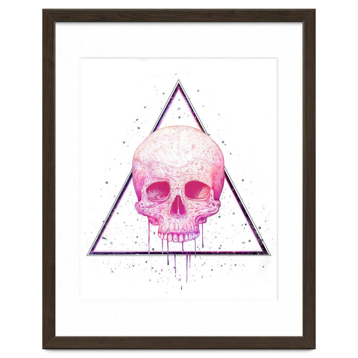 Skull In Triangle