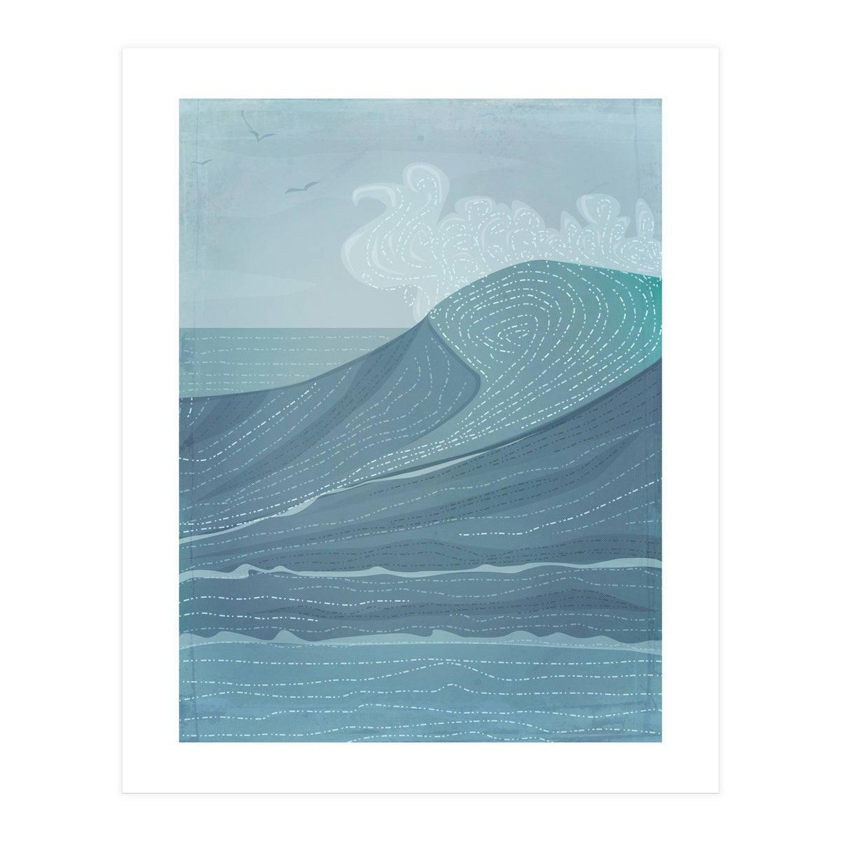The wave (Print Only)