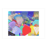 Modern Life, Abstract Contemporary Graphic Design, Eclectic Colorful Shapes (Print Only) thumbnail