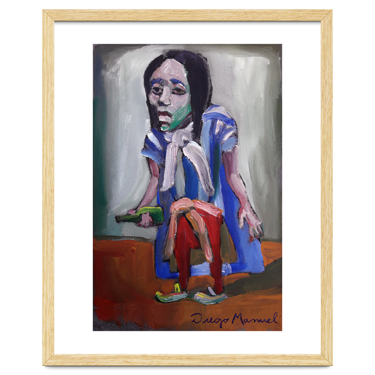 The fan, people from the neighborhood