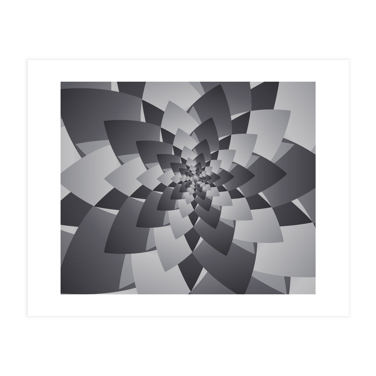 Fractal Black  (Print Only)